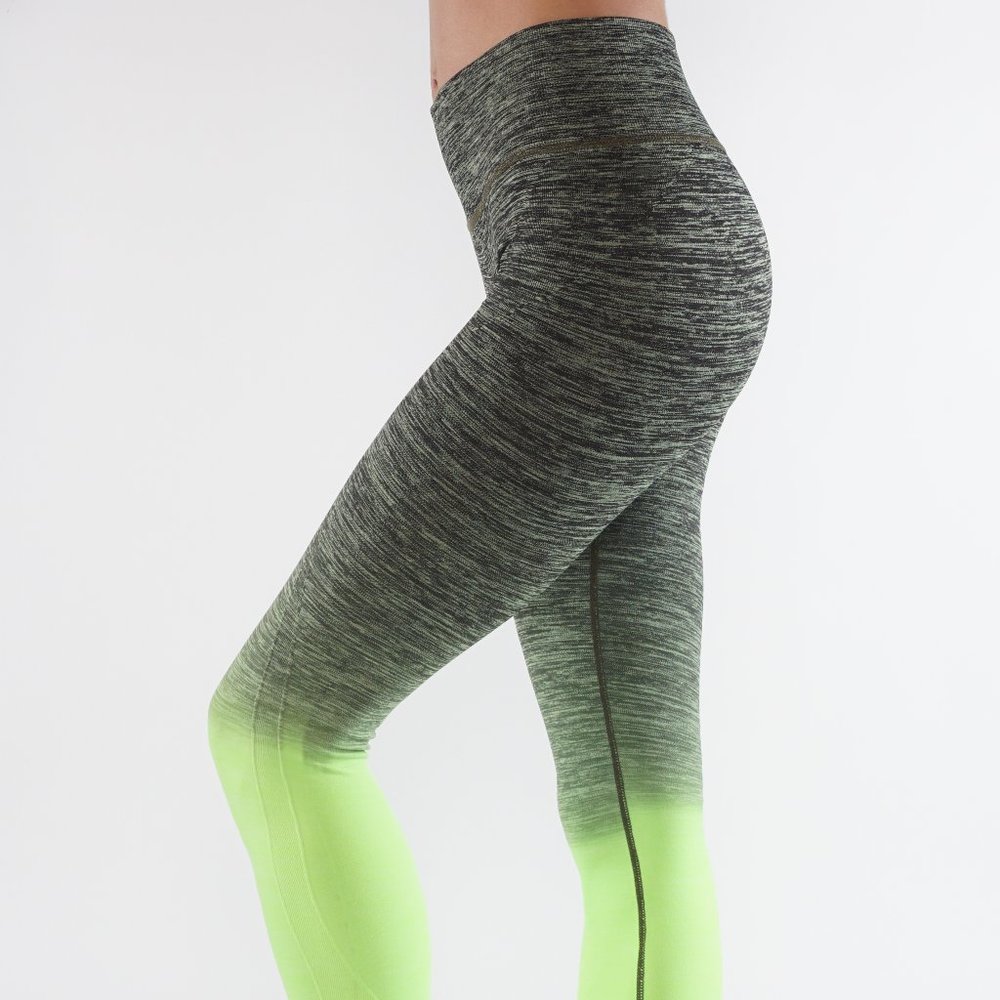 Ombre printed leggings yoga pants - Picture 3 of 6